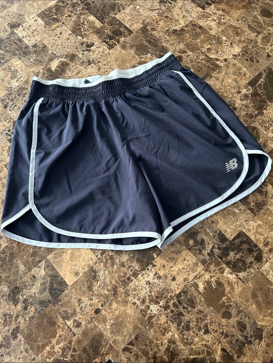 New Balance Pants - New Balance Women's Running Shorts Navy with Light Trim size M